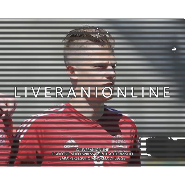 Legnano (MI) 27-04-2016 Stadio Giovanni Mari Amichevole Nazionale Under 20 Italia vs Danimarca nella foto Mathias Jensen (Danimarca) foto Roberto Garavaglia - ag. Aldo Liverani sas