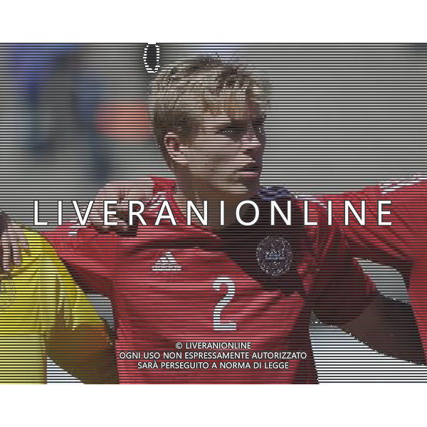 Legnano (MI) 27-04-2016 Stadio Giovanni Mari Amichevole Nazionale Under 20 Italia vs Danimarca nella foto Rasmus Kristensen (Danimarca) foto Roberto Garavaglia - ag. Aldo Liverani sas