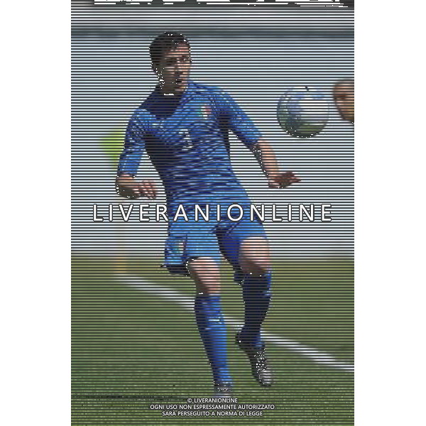 Legnano (MI) 27-04-2016 Stadio Giovanni Mari Amichevole Nazionale Under 20 Italia vs Danimarca nella foto Luca Barlocco (Italia - Carrarese) foto Roberto Garavaglia - ag. Aldo Liverani sas