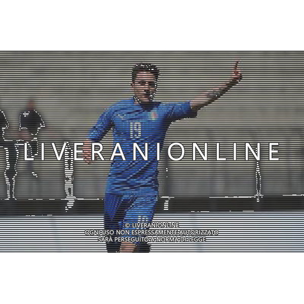 Legnano (MI) 27-04-2016 Stadio Giovanni Mari Amichevole Nazionale Under 20 Italia vs Danimarca nella foto Leonardo Morosini (Italia - Brescia) foto Roberto Garavaglia - ag. Aldo Liverani sas