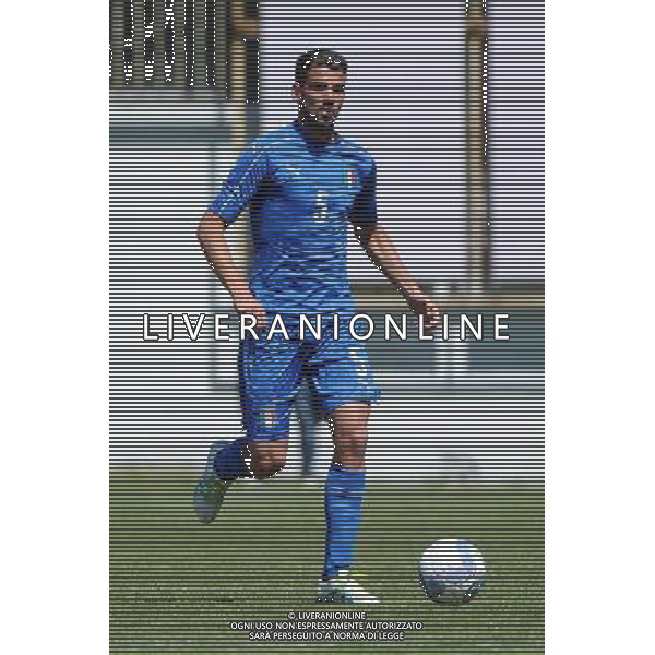 Legnano (MI) 27-04-2016 Stadio Giovanni Mari Amichevole Nazionale Under 20 Italia vs Danimarca nella foto Pietro Ceccaroni (Italia - Spal) foto Roberto Garavaglia - ag. Aldo Liverani sas