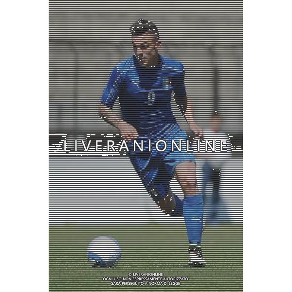 Legnano (MI) 27-04-2016 Stadio Giovanni Mari Amichevole Nazionale Under 20 Italia vs Danimarca nella foto Pierluigi Cappelluzzo (Italia - Pescara) foto Roberto Garavaglia - ag. Aldo Liverani sas