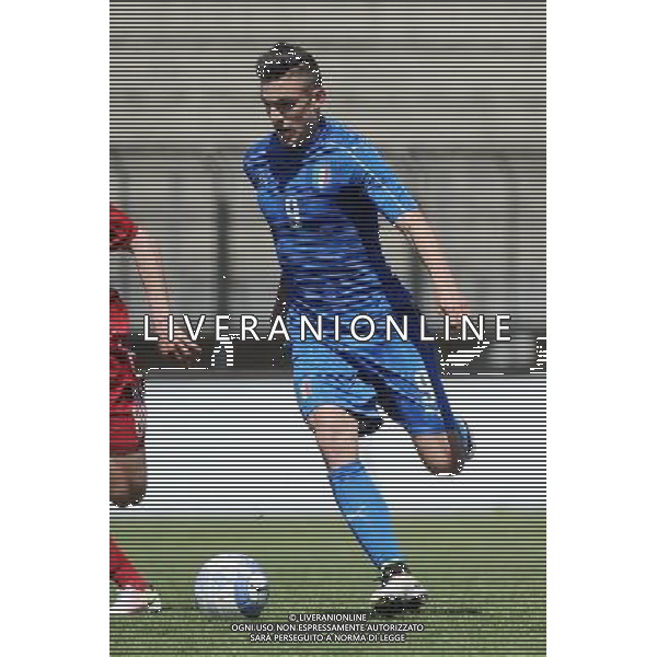 Legnano (MI) 27-04-2016 Stadio Giovanni Mari Amichevole Nazionale Under 20 Italia vs Danimarca nella foto Pierluigi Cappelluzzo (Italia - Pescara) foto Roberto Garavaglia - ag. Aldo Liverani sas