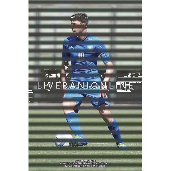 Legnano (MI) 27-04-2016 Stadio Giovanni Mari Amichevole Nazionale Under 20 Italia vs Danimarca nella foto Luca Mazzitelli (Italia - Brescia) foto Roberto Garavaglia - ag. Aldo Liverani sas