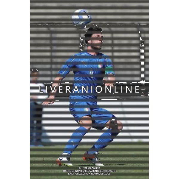 Legnano (MI) 27-04-2016 Stadio Giovanni Mari Amichevole Nazionale Under 20 Italia vs Danimarca nella foto Arturo Calabresi (Italia - Brescia) foto Roberto Garavaglia - ag. Aldo Liverani sas