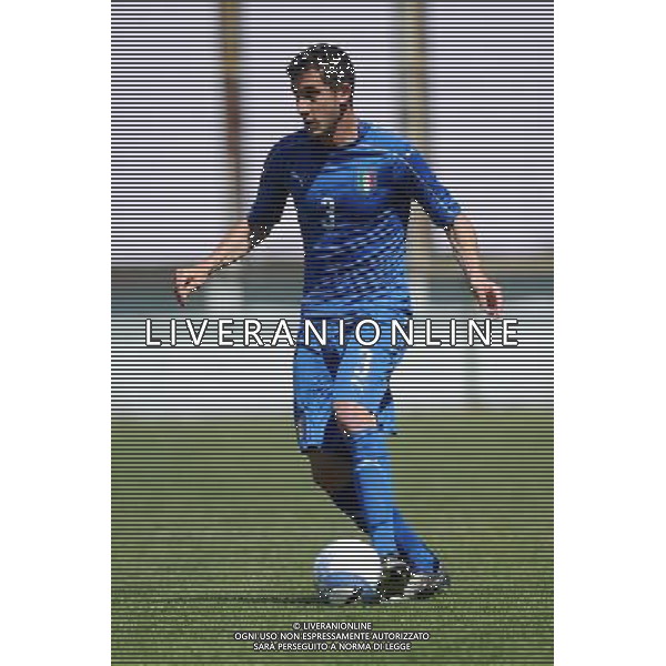 Legnano (MI) 27-04-2016 Stadio Giovanni Mari Amichevole Nazionale Under 20 Italia vs Danimarca nella foto Luca Barlocco (Italia - Carrarese) foto Roberto Garavaglia - ag. Aldo Liverani sas