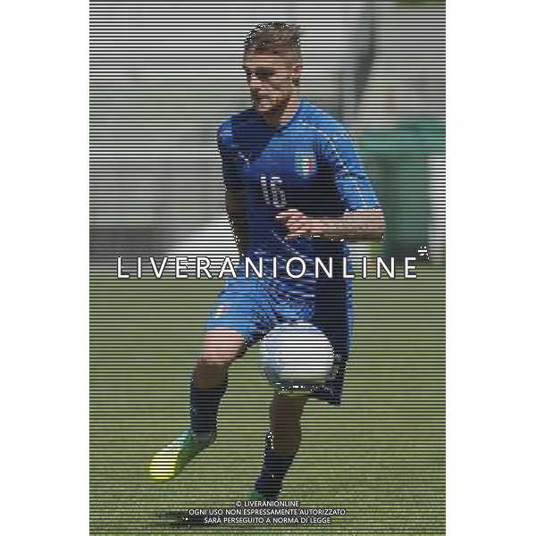 Legnano (MI) 27-04-2016 Stadio Giovanni Mari Amichevole Nazionale Under 20 Italia vs Danimarca nella foto Michele Rocca (Italia - Virtus Lanciano) foto Roberto Garavaglia - ag. Aldo Liverani sas