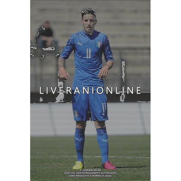 Legnano (MI) 27-04-2016 Stadio Giovanni Mari Amichevole Nazionale Under 20 Italia vs Danimarca nella foto Patrick Ciurria (Italia - Spezia) foto Roberto Garavaglia - ag. Aldo Liverani sas