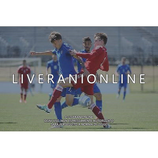 Legnano (MI) 27-04-2016 Stadio Giovanni Mari Amichevole Nazionale Under 20 Italia vs Danimarca nella foto Antonino La Gumina (Italia - Palermo) foto Roberto Garavaglia - ag. Aldo Liverani sas