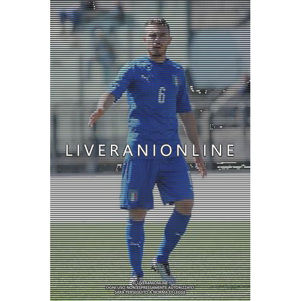 Legnano (MI) 27-04-2016 Stadio Giovanni Mari Amichevole Nazionale Under 20 Italia vs Danimarca nella foto Leonardo Capezzi (Italia - Crotone) foto Roberto Garavaglia - ag. Aldo Liverani sas