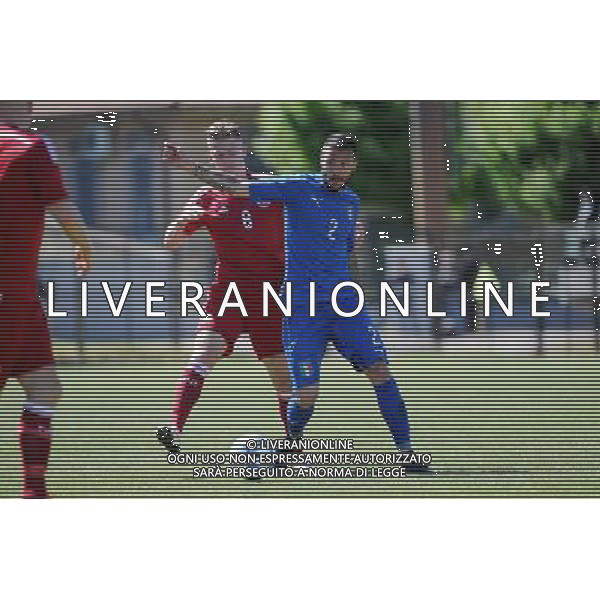 Legnano (MI) 27-04-2016 Stadio Giovanni Mari Amichevole Nazionale Under 20 Italia vs Danimarca nella foto Lorenzo Venuti (Italia - Brescia) foto Roberto Garavaglia - ag. Aldo Liverani sas