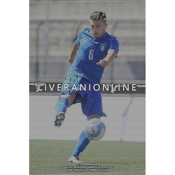 Legnano (MI) 27-04-2016 Stadio Giovanni Mari Amichevole Nazionale Under 20 Italia vs Danimarca nella foto Leonardo Capezzi (Italia - Crotone) foto Roberto Garavaglia - ag. Aldo Liverani sas