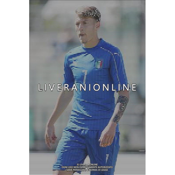 Legnano (MI) 27-04-2016 Stadio Giovanni Mari Amichevole Nazionale Under 20 Italia vs Danimarca nella foto Antonino La Gumina (Italia - Palermo) foto Roberto Garavaglia - ag. Aldo Liverani sas