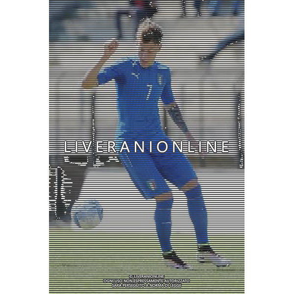 Legnano (MI) 27-04-2016 Stadio Giovanni Mari Amichevole Nazionale Under 20 Italia vs Danimarca nella foto Antonino La Gumina (Italia - Palermo) foto Roberto Garavaglia - ag. Aldo Liverani sas