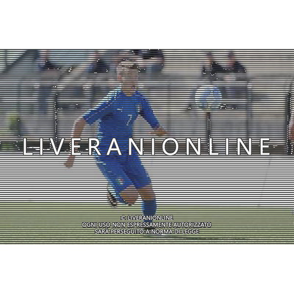 Legnano (MI) 27-04-2016 Stadio Giovanni Mari Amichevole Nazionale Under 20 Italia vs Danimarca nella foto Antonino La Gumina (Italia - Palermo) foto Roberto Garavaglia - ag. Aldo Liverani sas