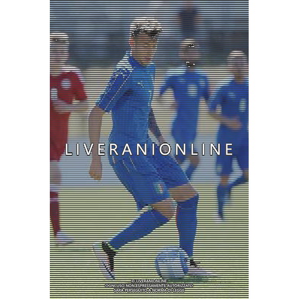 Legnano (MI) 27-04-2016 Stadio Giovanni Mari Amichevole Nazionale Under 20 Italia vs Danimarca nella foto Antonino La Gumina (Italia - Palermo) foto Roberto Garavaglia - ag. Aldo Liverani sas