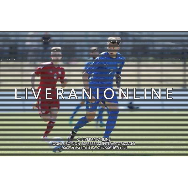 Legnano (MI) 27-04-2016 Stadio Giovanni Mari Amichevole Nazionale Under 20 Italia vs Danimarca nella foto Antonino La Gumina (Italia - Palermo) foto Roberto Garavaglia - ag. Aldo Liverani sas