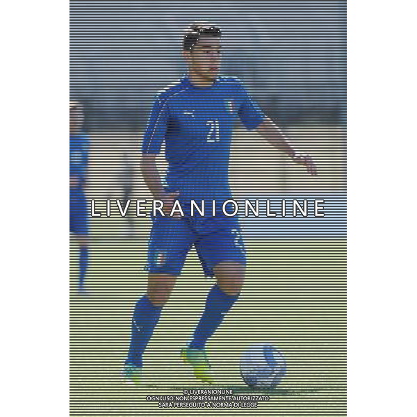 Legnano (MI) 27-04-2016 Stadio Giovanni Mari Amichevole Nazionale Under 20 Italia vs Danimarca nella foto Giovanni Sbrissa (Italia - Vicenza) foto Roberto Garavaglia - ag. Aldo Liverani sas