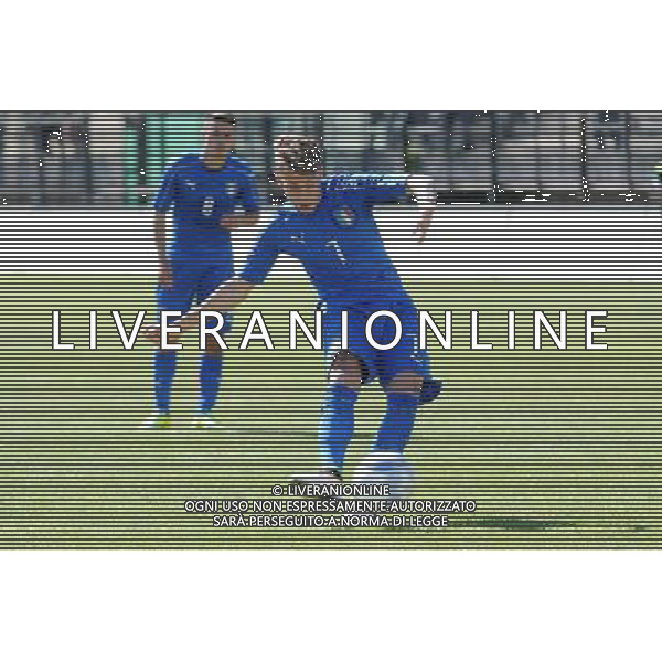 Legnano (MI) 27-04-2016 Stadio Giovanni Mari Amichevole Nazionale Under 20 Italia vs Danimarca nella foto Antonino La Gumina (Italia - Palermo) foto Roberto Garavaglia - ag. Aldo Liverani sas
