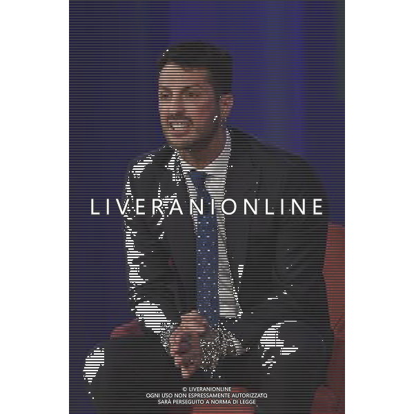 Fabrizio Corona ospite della trasmissione TV \' Maurizio Costanzo Show Roma - 28.04.2016 - Studi Mediaset De Paolis - nella foto: Fabrizio Corona / Ph. Corradetti - Ag. Aldo Liverani Sas