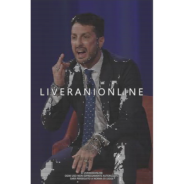 Fabrizio Corona ospite della trasmissione TV \' Maurizio Costanzo Show Roma - 28.04.2016 - Studi Mediaset De Paolis - nella foto: Fabrizio Corona / Ph. Corradetti - Ag. Aldo Liverani Sas