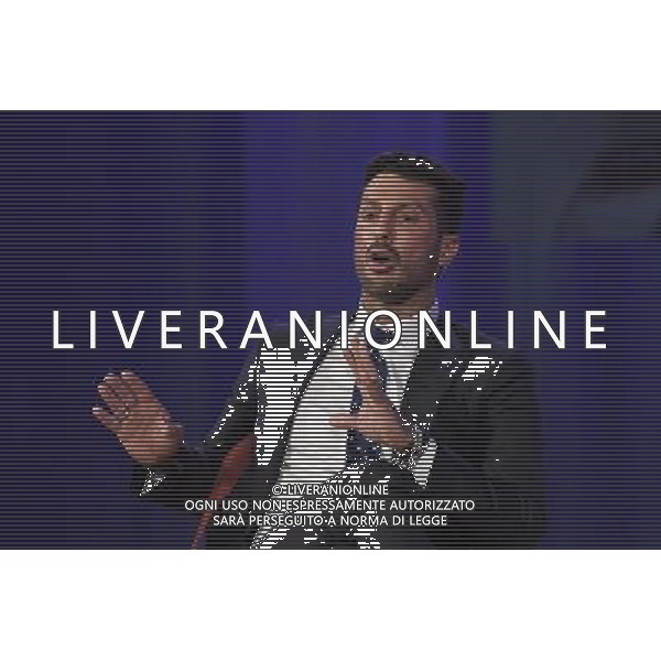 Fabrizio Corona ospite della trasmissione TV \' Maurizio Costanzo Show Roma - 28.04.2016 - Studi Mediaset De Paolis - nella foto: Fabrizio Corona / Ph. Corradetti - Ag. Aldo Liverani Sas
