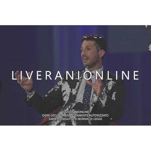 Fabrizio Corona ospite della trasmissione TV \' Maurizio Costanzo Show Roma - 28.04.2016 - Studi Mediaset De Paolis - nella foto: Fabrizio Corona / Ph. Corradetti - Ag. Aldo Liverani Sas
