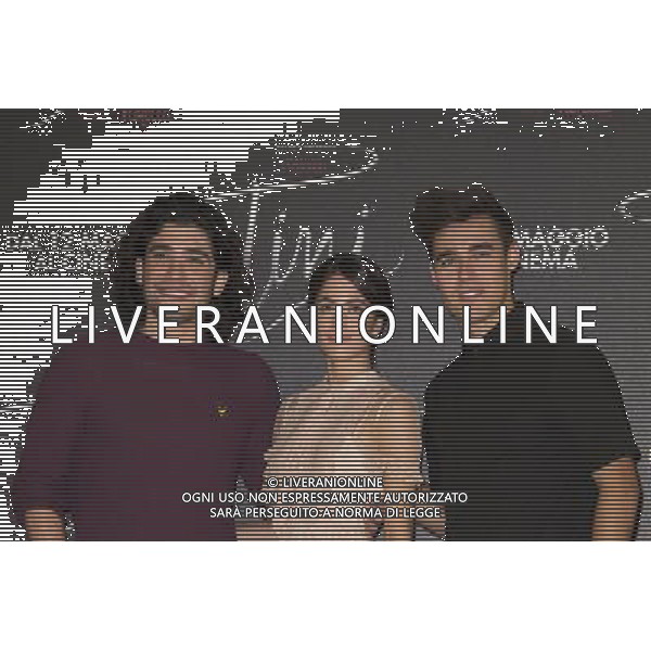 Photocall del film \' Tini - La nuova vita di Violetta \' Roma - 29.04.2016 - nella foto: da sx Adrian Salzedo Martina Stoessel e Jorge Blanco / Ph. Corradetti - AGENZIA ALDO LIVERANI SAS