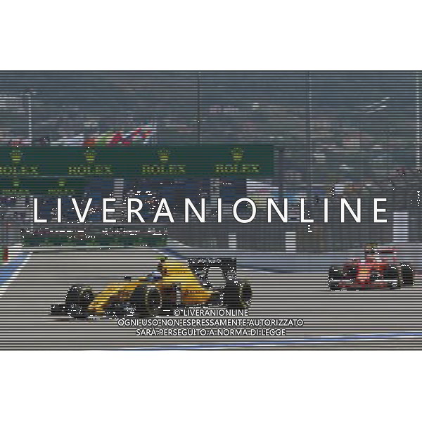 Jolyon Palmer (GBR) Renault Sport F1 Team RS16. 29.10.2016. Formula 1 World Championship, Rd 4, Russian Grand Prix, Sochi Autodrom, Sochi, Russia, Practice Day. - www.xpbimages.com, EMail: requests@xpbimages.com - copy of publication required for printed pictures. Every used picture is fee-liable. Â© Copyright: Photo4 / XPB Images/Agenzia Aldo Liverani s.a.s./ONLY ITALY/EDITORIAL USE ONLY
