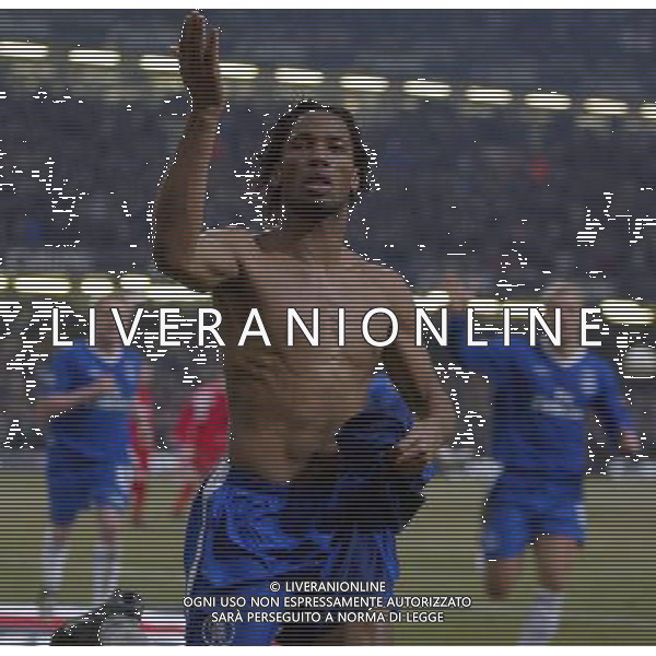 Didier Drogba Chelsea - Liverpool Carling Cup Final Millennium Stadium - Cardiff Date 27.02.05 FOTO MARCELLO POZZETTI-AGENZIA ALDO LIVERANI S A S 