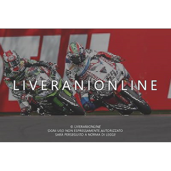 Campionato Mondiale Superbike, Round 5, Imola, 29/04/2016, Prove Libere, nella foto: NICKI HAYDEN, JONATHAN REA, Â©Claudio Zamagni/Agenzia Aldo Liverani s.a.s.