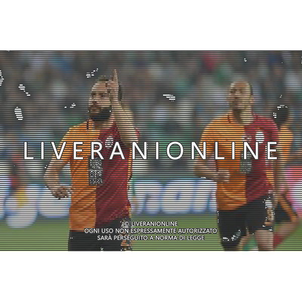 Turkey sportoto superlig soccer match between Bursaspor and Galatasaray at Timsah Arena in Bursa , Turkey , on April 29 , 2016. Final Score : Bursaspor 1 - Galatasaray 1 Pictured: Olcan Adin of Galatasaray. LIGA TURECKA PILKA NOZNA SEZON 2015/2016 FOT.SESKIM PHOTO/NEWSPIX.PL POLAND, TURKEY, GERMANY, AUSTRIA AND UK OUT !!! --- Newspix.pl/ AGENZIA ALDO LIVERANI SAS - ITALY ONLY EDITORIAL USE ONLY