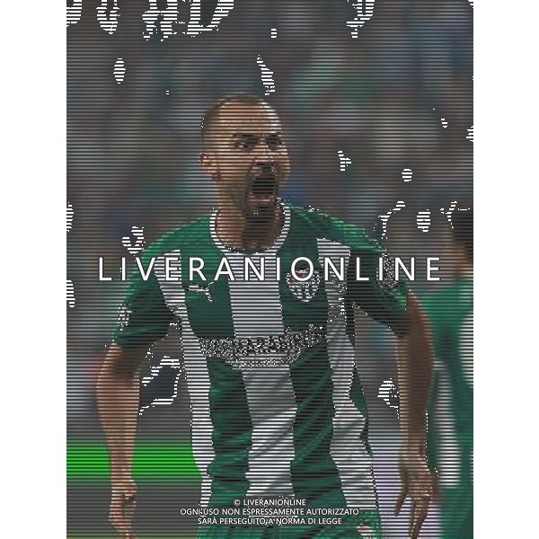 Turkey sportoto superlig soccer match between Bursaspor and Galatasaray at Timsah Arena in Bursa , Turkey , on April 29 , 2016. Final Score : Bursaspor 1 - Galatasaray 1 Pictured: Samil Cinaz of Bursaspor. LIGA TURECKA PILKA NOZNA SEZON 2015/2016 FOT.SESKIM PHOTO/NEWSPIX.PL POLAND, TURKEY, GERMANY, AUSTRIA AND UK OUT !!! --- Newspix.pl/ AGENZIA ALDO LIVERANI SAS - ITALY ONLY EDITORIAL USE ONLY