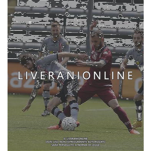 ALESSANDRIA - REGGIANA CAMPIONATO CALCIO LEGA PRO 30 APRILE 2016 NELLA FOTO BRANCA E SIEGA ©GS / AGENZIA ALDO LIVERANI SAS