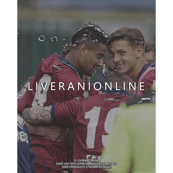 ALESSANDRIA - REGGIANA CAMPIONATO CALCIO LEGA PRO 30 APRILE 2016 NELLA FOTO ESULTANZA DOPO IL GOL DI ARMA ©GS / AGENZIA ALDO LIVERANI SAS
