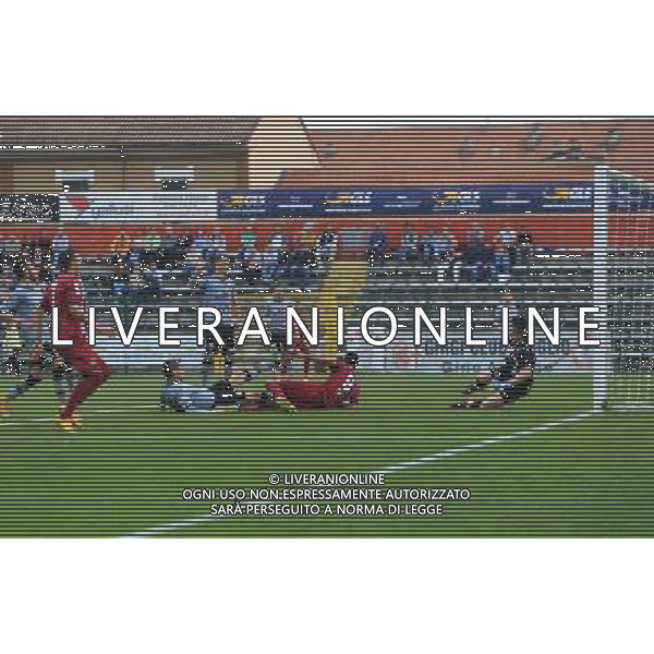 ALESSANDRIA - REGGIANA CAMPIONATO CALCIO LEGA PRO 30 APRILE 2016 NELLA FOTO IL GOL DI ARMA ©GS / AGENZIA ALDO LIVERANI SAS