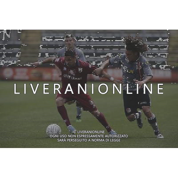 ALESSANDRIA - REGGIANA CAMPIONATO CALCIO LEGA PRO 30 APRILE 2016 NELLA FOTO LETIZIA E IOCOLANI ©GS / AGENZIA ALDO LIVERANI SAS