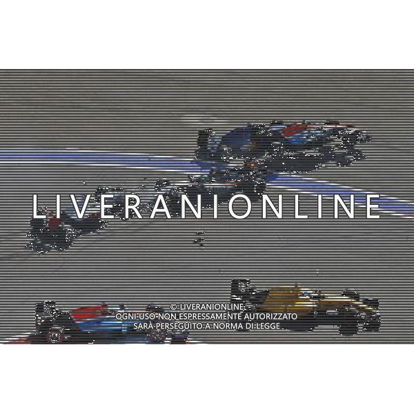 A crash at the start of the race involving Marcus Ericsson (SWE) Sauber C35; Rio Haryanto (IDN) Manor Racing MRT05; Esteban Gutierrez (MEX) Haas F1 Team VF-16; and Nico Hulkenberg (GER) Sahara Force India F1 VJM09. 01.05.2016. Formula 1 World Championship, Rd 4, Russian Grand Prix, Sochi Autodrom, Sochi, Russia, Race Day. AG ALDO LIVERANI SAS ONLY ITALY