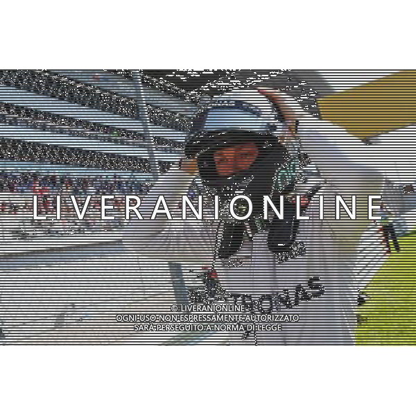 Nico Rosberg (GER) Mercedes AMG F1 on the grid. 01.05.2016. Formula 1 World Championship, Rd 4, Russian Grand Prix, Sochi Autodrom, Sochi, Russia, Race Day. AG ALDO LIVERANI SAS ONLY ITALY