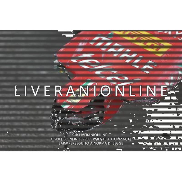 The damaged nosecone of race retiree Sebastian Vettel (GER) Ferrari SF16-H. 01.05.2016. Formula 1 World Championship, Rd 4, Russian Grand Prix, Sochi Autodrom, Sochi, Russia, Race Day. AG ALDO LIVERANI SAS ONLY ITALY