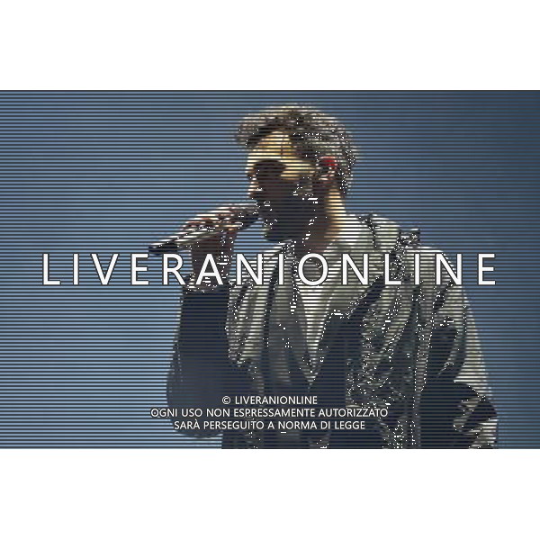 IL CONCERTO DI MARCO MENGONI ALL\'UNIPOL ARENA DI BOLOGNA 01 MAGGIO 2016 © OPTIMAFOTO / AGENZIA ALDO LIVERANI SAS