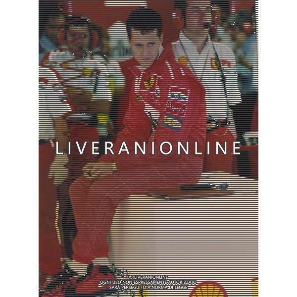 RETROSPETTIVA MICHAEL SCHUMACHER PILOTA NELLA FOTO MICHAEL SCHUMACHER AG ALDO LIVERANI SAS
