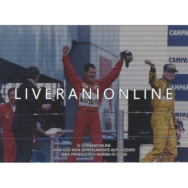 RETROSPETTIVA MICHAEL SCHUMACHER PILOTA NELLA FOTO MICHAEL SCHUMACHER COL FRATELLO RALF AG ALDO LIVERANI SAS