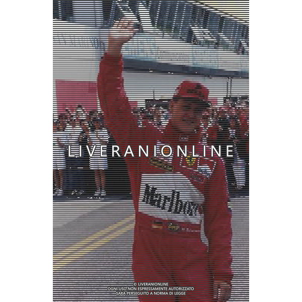 18 gp san marino 24-25-26 aprile 1998 RETROSPETTIVA MICHAEL SCHUMACHER PILOTA NELLA FOTO MICHAEL SCHUMACHER AG ALDO LIVERANI SAS