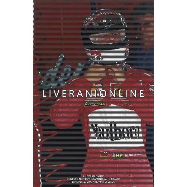 1998 -69 gp monza RETROSPETTIVA MICHAEL SCHUMACHER PILOTA NELLA FOTO MICHAEL SCHUMACHER AG ALDO LIVERANI SAS