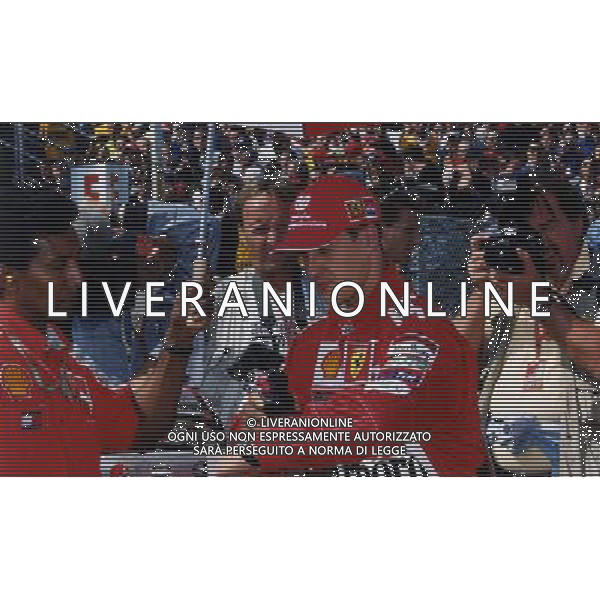 settembre 2000 -71 gp monza RETROSPETTIVA MICHAEL SCHUMACHER PILOTA NELLA FOTO MICHAEL SCHUMACHER AG ALDO LIVERANI SAS