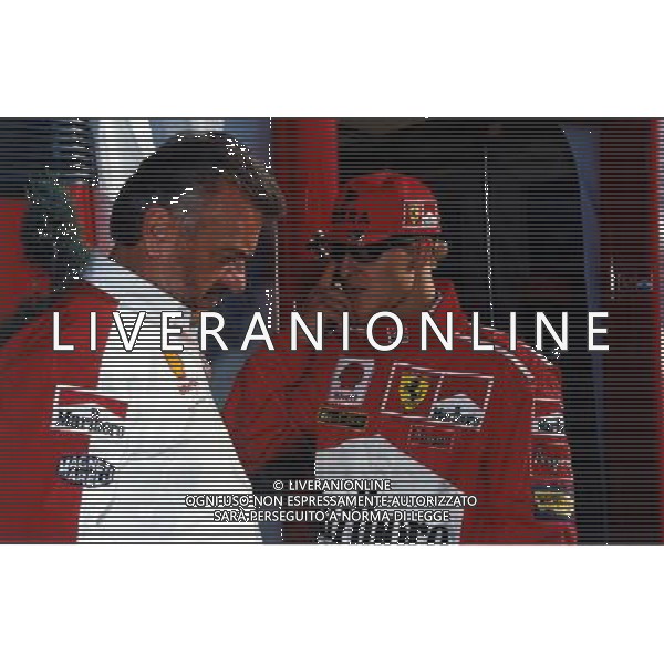 10-11-12 settembrea 1999 70 gp monza RETROSPETTIVA MICHAEL SCHUMACHER PILOTA NELLA FOTO MICHAEL SCHUMACHER CON WILLY WEBER AG ALDO LIVERANI SAS