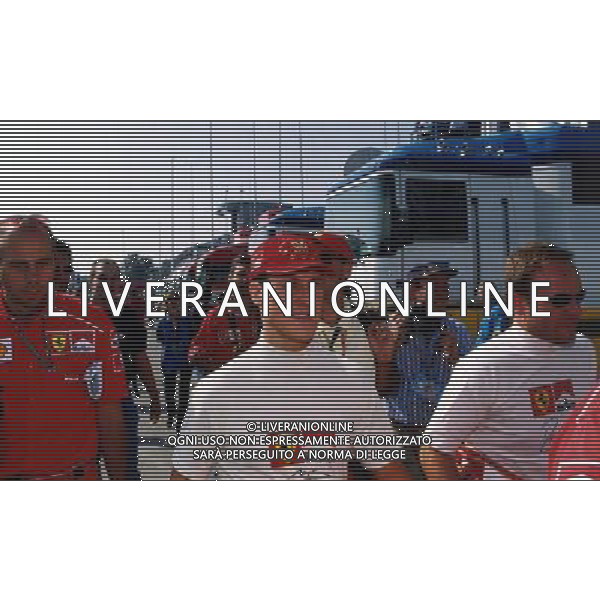 13-14-15 settembre 2002 - 73 gp monza RETROSPETTIVA MICHAEL SCHUMACHER PILOTA NELLA FOTO MICHAEL SCHUMACHER AG ALDO LIVERANI SAS