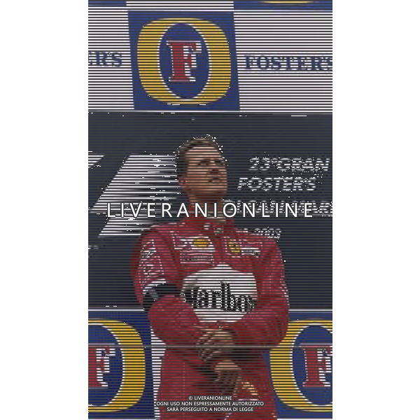 18-19-20 -2003 APRILE 2003 RETROSPETTIVA MICHAEL SCHUMACHER PILOTA NELLA FOTO MICHAEL SCHUMACHER AG ALDO LIVERANI SAS