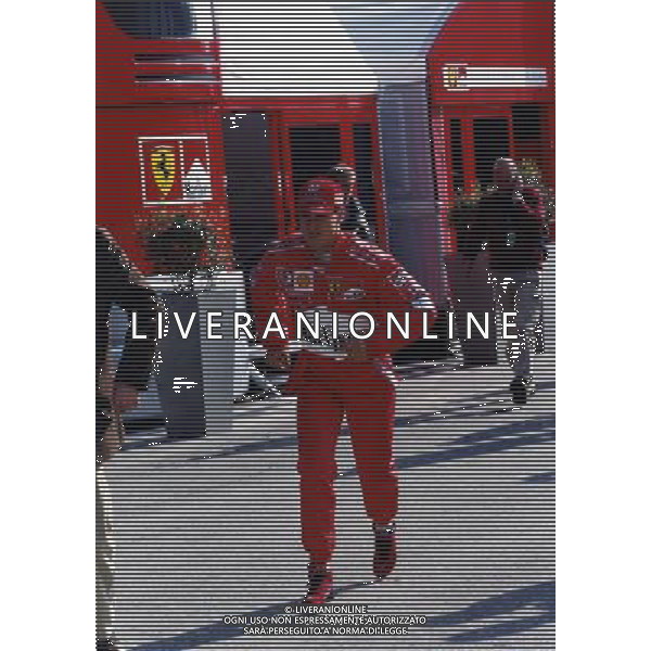IMOLA 14-04-2002 RETROSPETTIVA MICHAEL SCHUMACHER PILOTA NELLA FOTO MICHAEL SCHUMACHER AG ALDO LIVERANI SAS